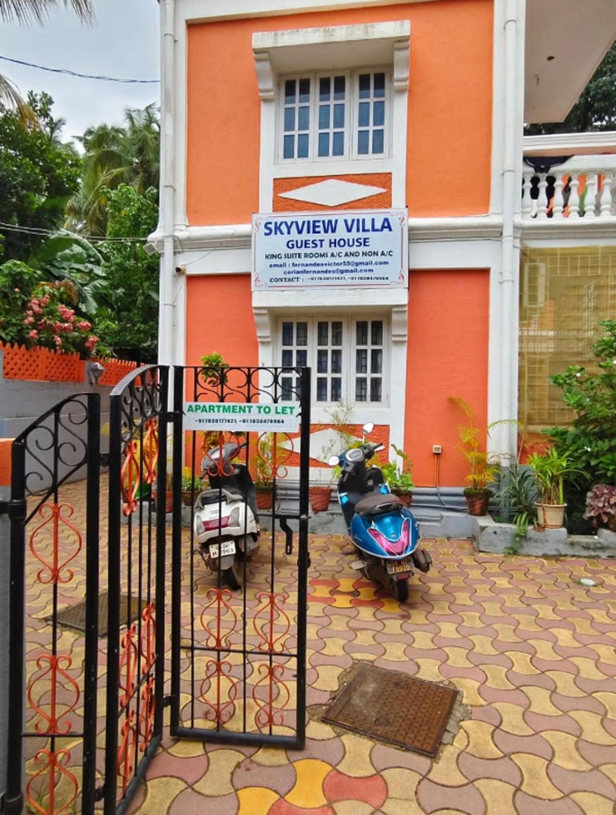 Skyview Villa Candolim Eksteriør billede